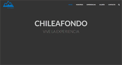 Desktop Screenshot of chileafondo.cl